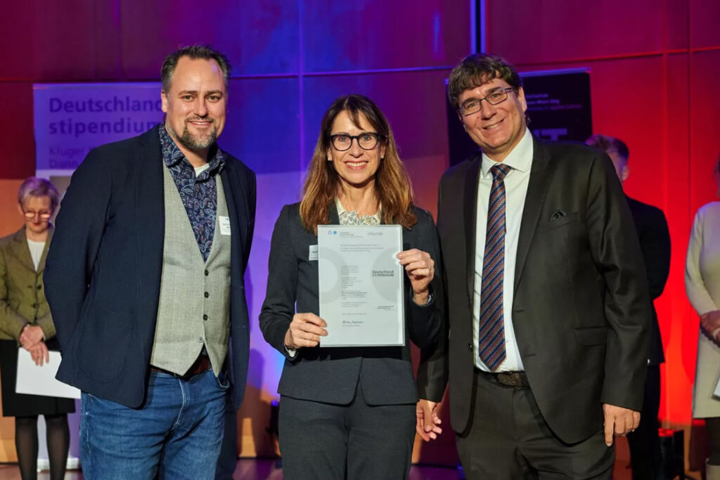 Prof. Dr. Katharina Seuser, stellvertretende Vorstandsvorsitzende der Hochschulgesellschaft Bonn-Rhein-Sieg, Foto: Nathan Dreessen